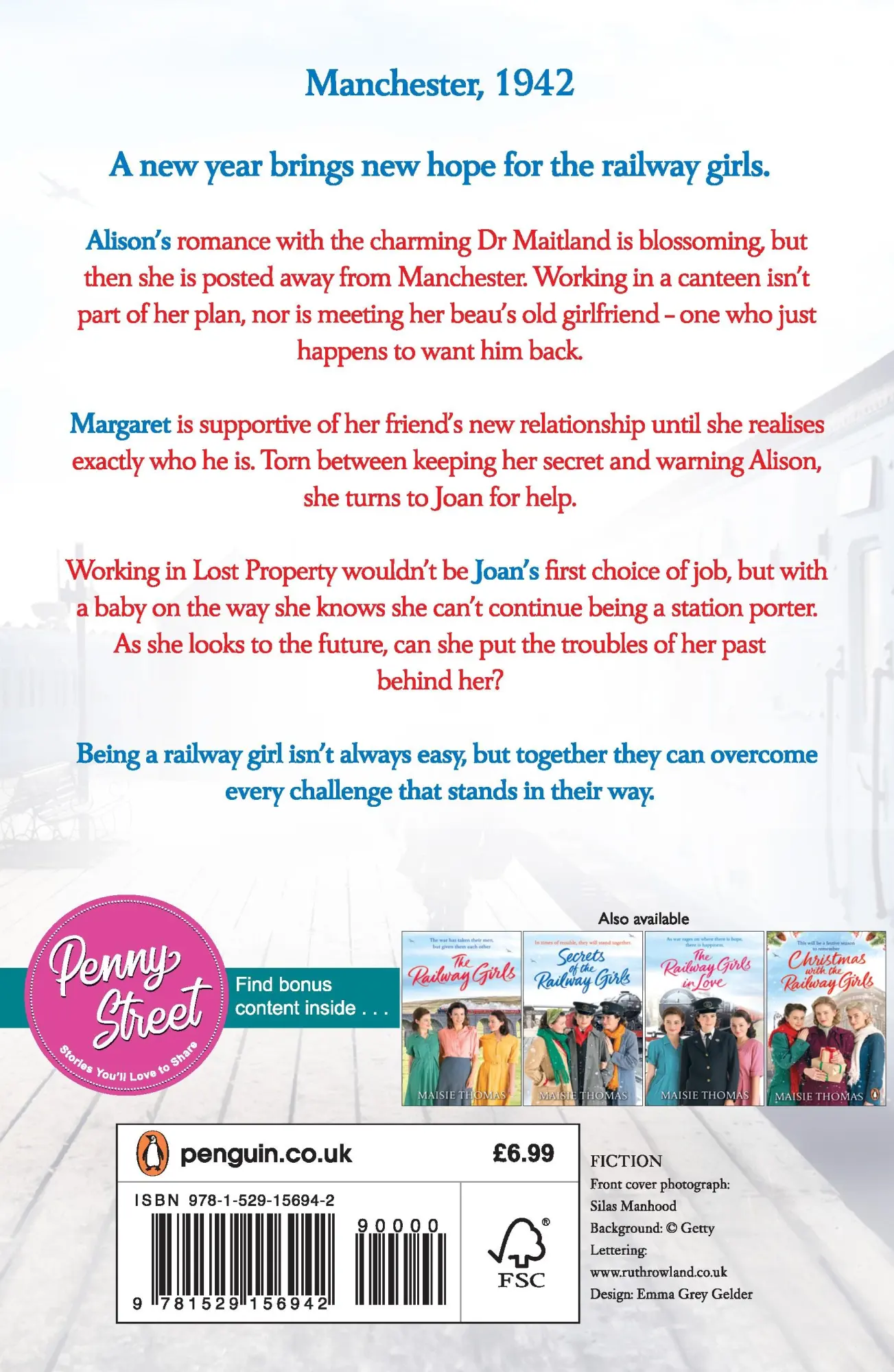 Rückseite: 9781529156942 | Hope for the Railway Girls | Maisie Thomas | Taschenbuch | Englisch