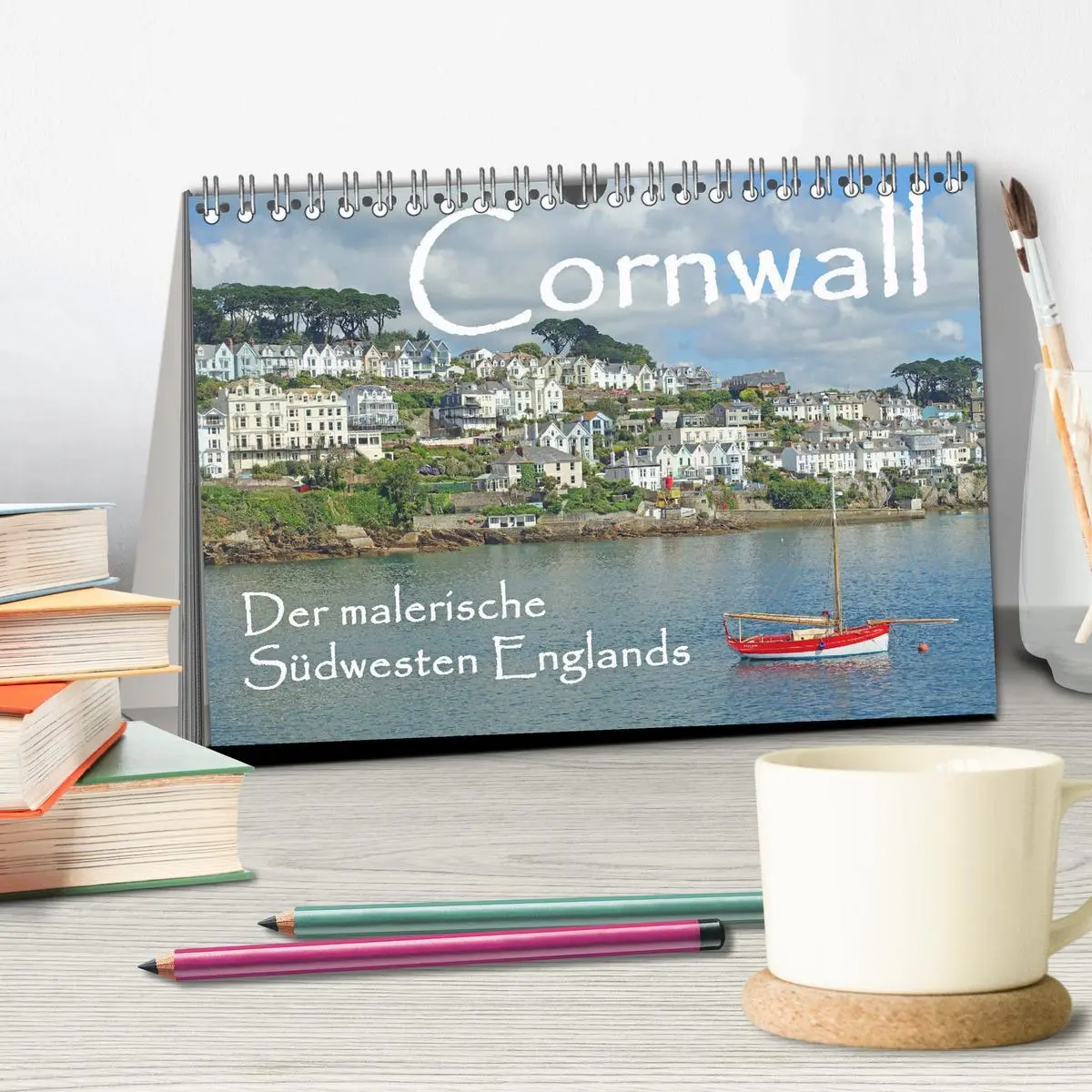 Bild: 9783457826942 | Cornwall. Der malerische Südwesten Englands (Tischkalender 2026 DIN...