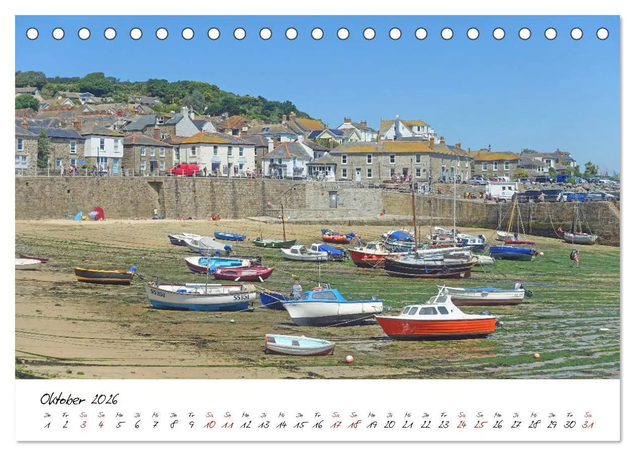 Bild: 9783457826942 | Cornwall. Der malerische Südwesten Englands (Tischkalender 2026 DIN...