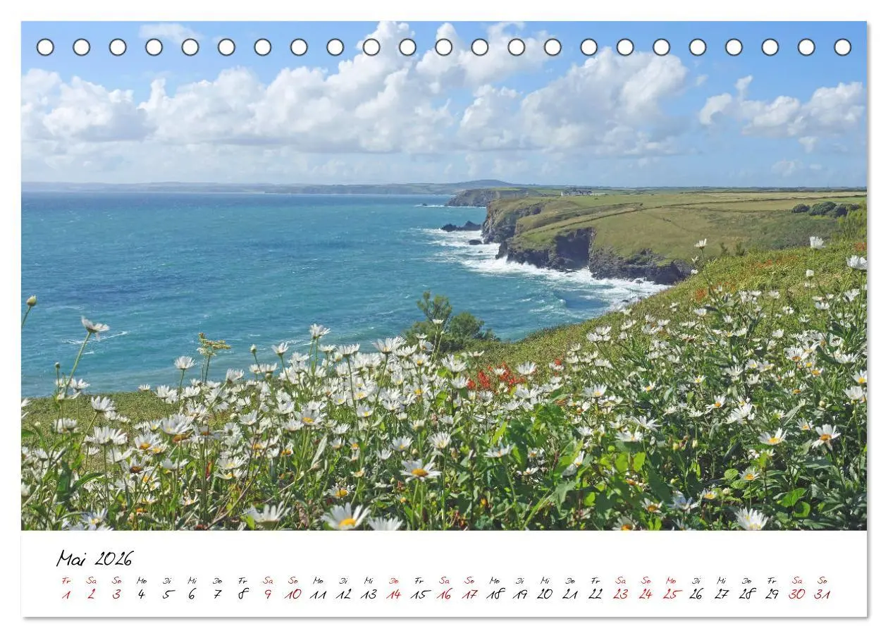 Bild: 9783457826942 | Cornwall. Der malerische Südwesten Englands (Tischkalender 2026 DIN...
