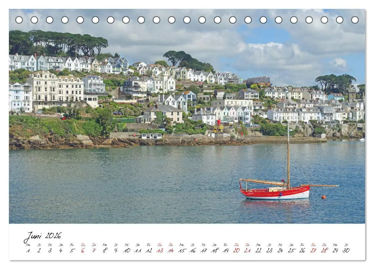 Bild: 9783457826942 | Cornwall. Der malerische Südwesten Englands (Tischkalender 2026 DIN...