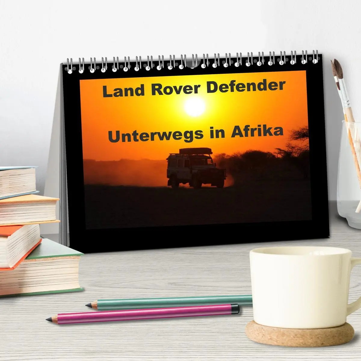 Bild: 9783516156942 | Land Rover Defender - Unterwegs in Afrika (Tischkalender 2026 DIN...