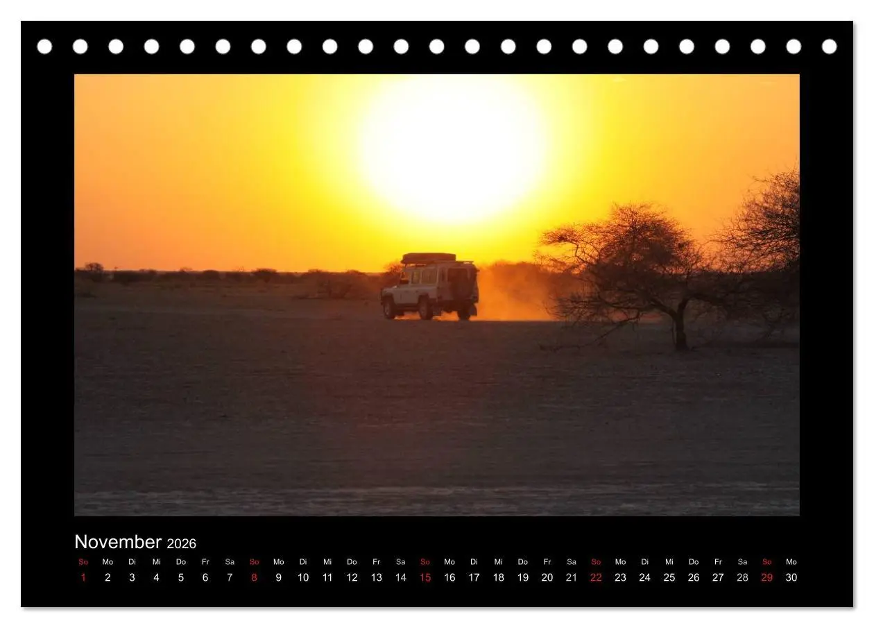 Bild: 9783516156942 | Land Rover Defender - Unterwegs in Afrika (Tischkalender 2026 DIN...
