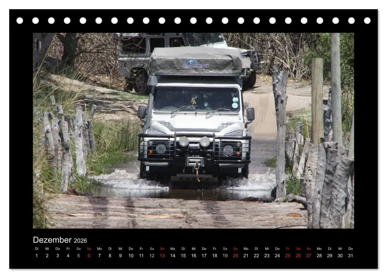 Bild: 9783516156942 | Land Rover Defender - Unterwegs in Afrika (Tischkalender 2026 DIN...