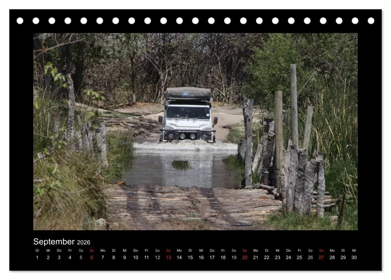 Bild: 9783516156942 | Land Rover Defender - Unterwegs in Afrika (Tischkalender 2026 DIN...