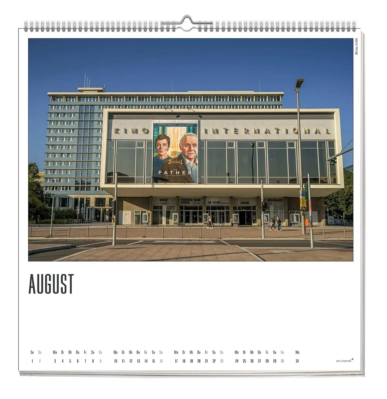 Bild: 9783747206942 | Filmpaläste 2026 | Wandkalender | Kalender | 12 S. | Deutsch | 2026