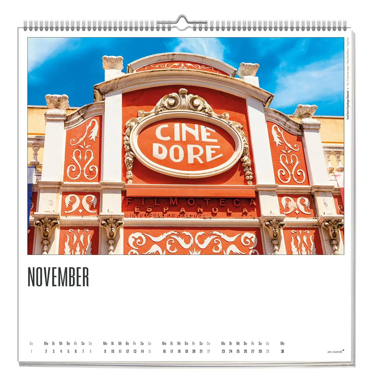 Bild: 9783747206942 | Filmpaläste 2026 | Wandkalender | Kalender | 12 S. | Deutsch | 2026