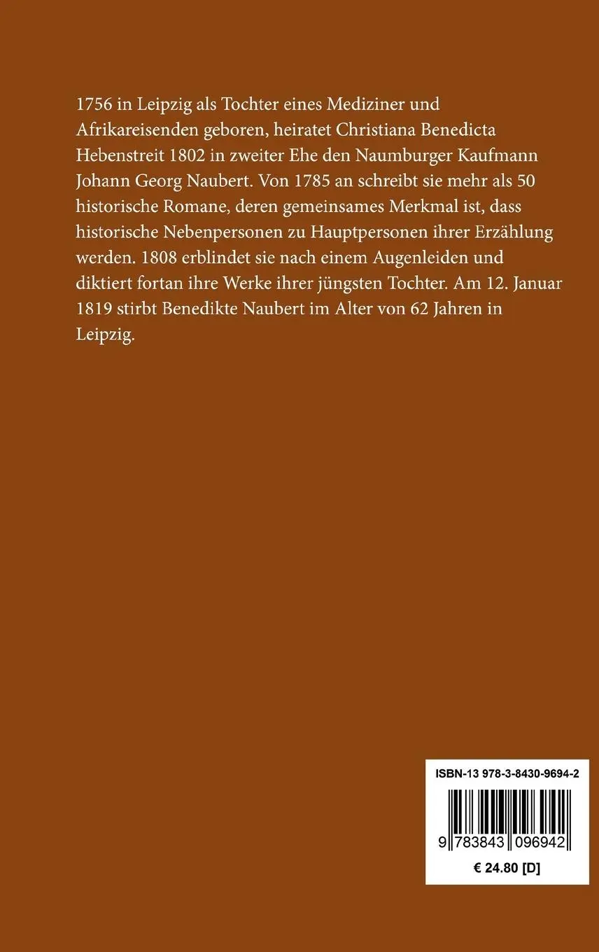 Rückseite: 9783843096942 | Volksmärchen der Deutschen | Benedikte Naubert | Buch | 372 S. | 2015