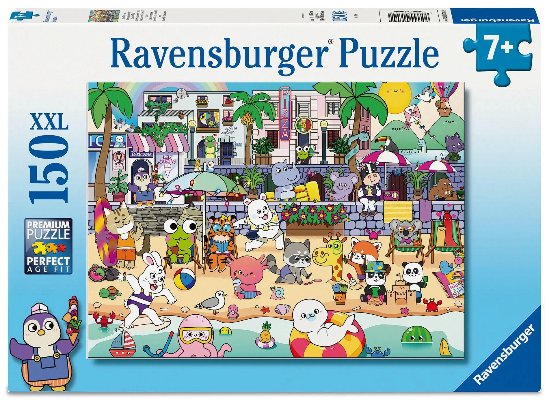 Cover: 4005555017042 | Kinderpuzzle 150 XXL Teile - Spaß an der Strandpromenade | Spiel