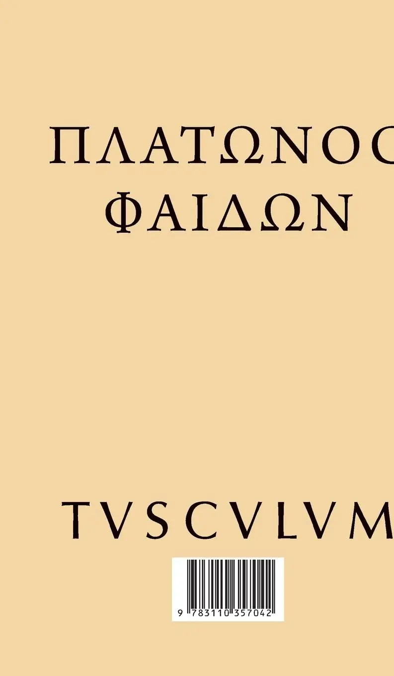 Rückseite: 9783110357042 | Phaidon | Griechisch und deutsch | Platon | Buch | 286 S. | Deutsch