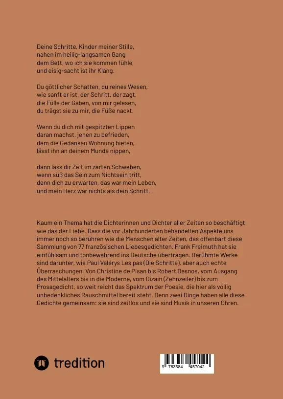 Rückseite: 9783384457042 | Dich zu erwarten, das war mein Leben | Frank Freimuth | Buch | 2024