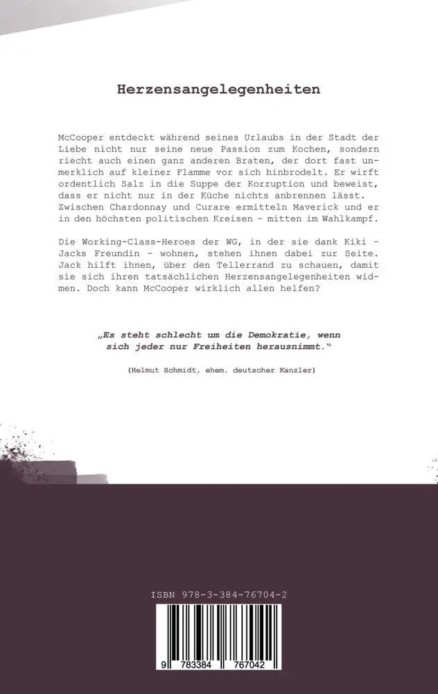 Bild: 9783384767042 | McCooper3 | Herzensangelegenheiten | Tom Crady | Taschenbuch | 192 S.