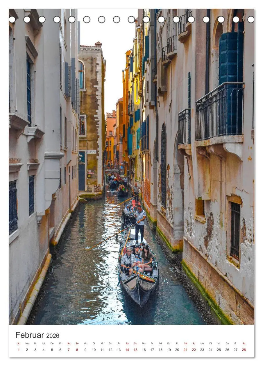Bild: 9783516357042 | Venedig - Eine Stadt zum Verlieben. (Tischkalender 2026 DIN A5...