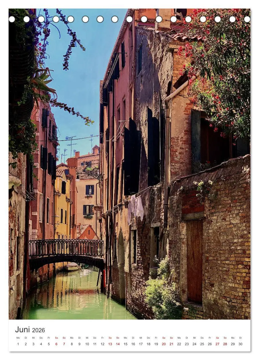 Bild: 9783516357042 | Venedig - Eine Stadt zum Verlieben. (Tischkalender 2026 DIN A5...