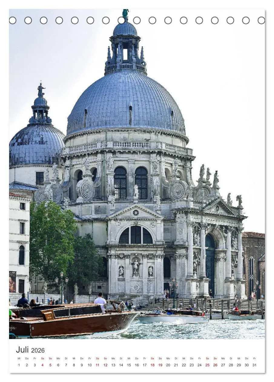 Bild: 9783516357042 | Venedig - Eine Stadt zum Verlieben. (Tischkalender 2026 DIN A5...