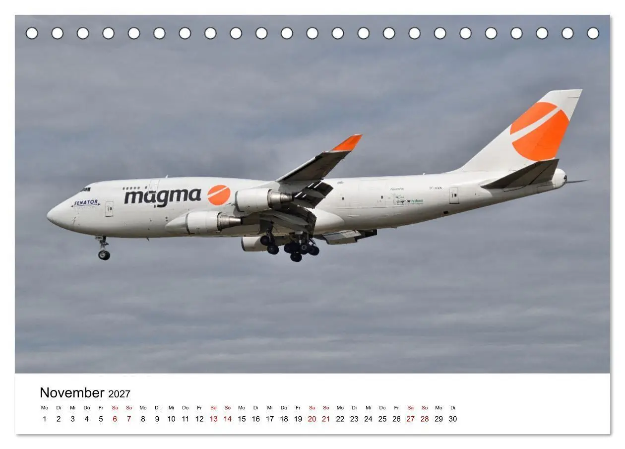Bild: 9783569377042 | Flugzeuge aller Art (Tischkalender 2027 DIN A5 quer), CALVENDO...