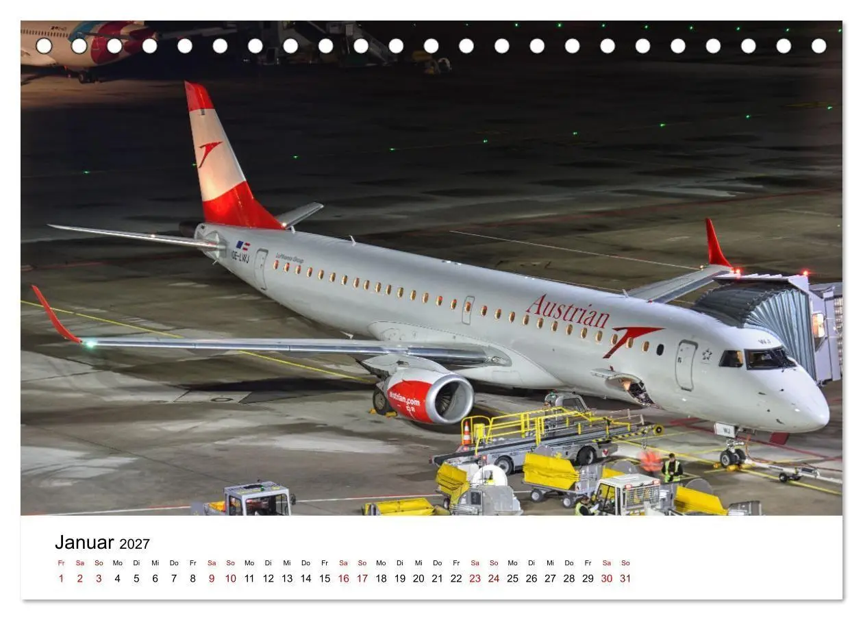 Bild: 9783569377042 | Flugzeuge aller Art (Tischkalender 2027 DIN A5 quer), CALVENDO...