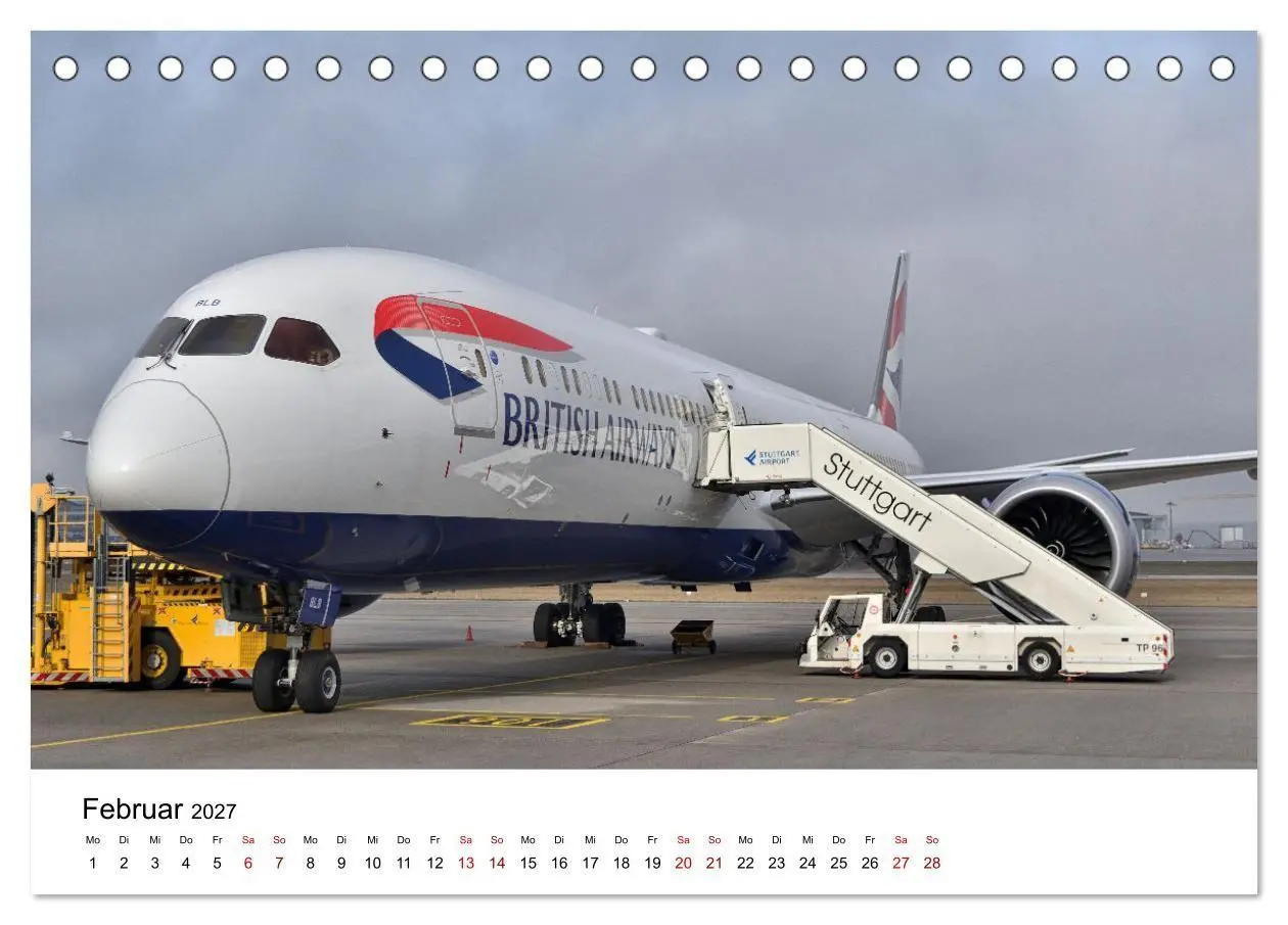Bild: 9783569377042 | Flugzeuge aller Art (Tischkalender 2027 DIN A5 quer), CALVENDO...