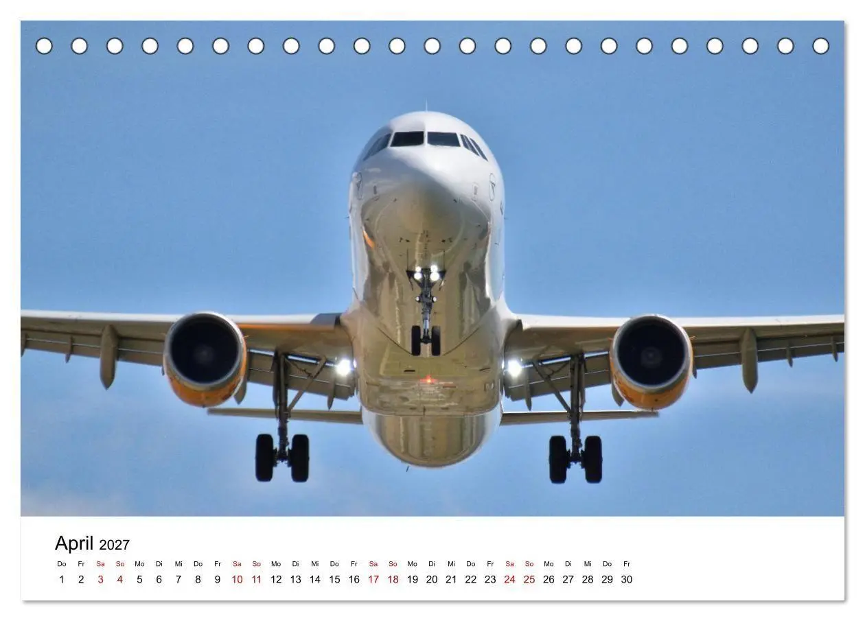 Bild: 9783569377042 | Flugzeuge aller Art (Tischkalender 2027 DIN A5 quer), CALVENDO...