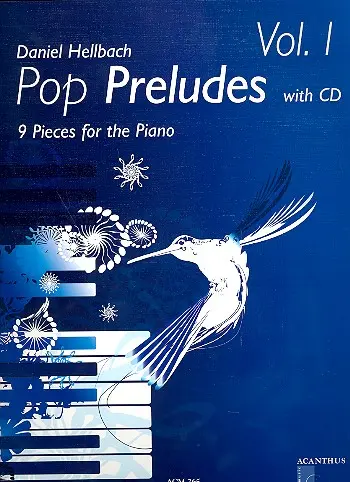 Cover: 9990000867042 | Pop Preludes 1 | 9 Pieces for the Piano, Mit CD | Daniel Hellbach