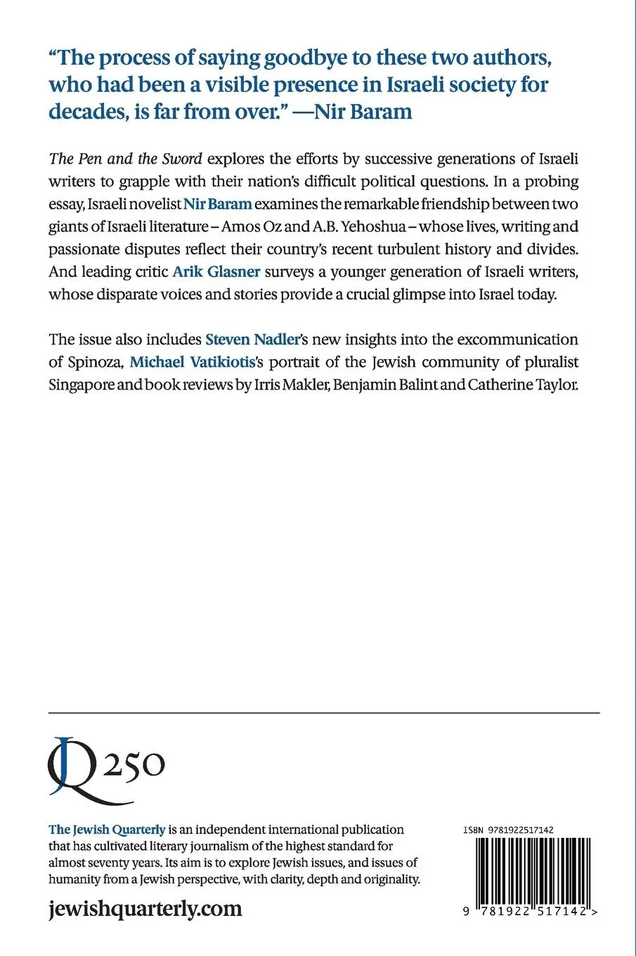 Rückseite: 9781922517142 | The Pen and the Sword | Jonathan Pearlman | Taschenbuch | Englisch