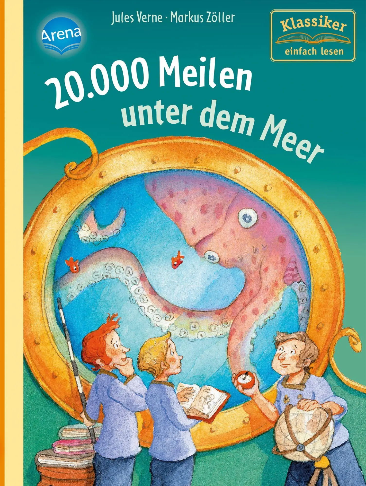 Cover: 9783401717142 | 20.000 Meilen unter dem Meer | Klassiker einfach lesen | Verne (u. a.)