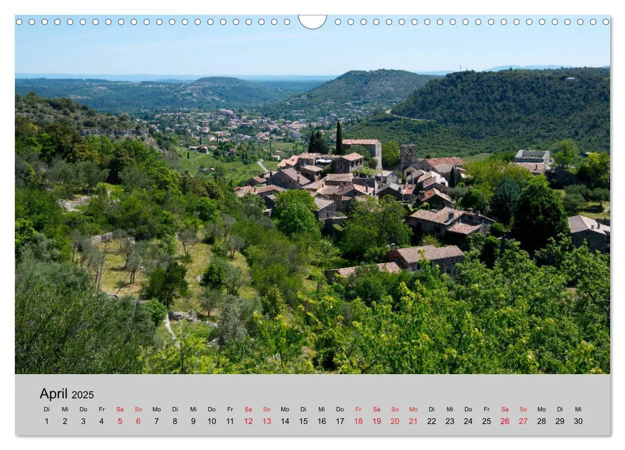 Bild: 9783435237142 | Bezaubernde Ardèche (Wandkalender 2025 DIN A3 quer), CALVENDO...