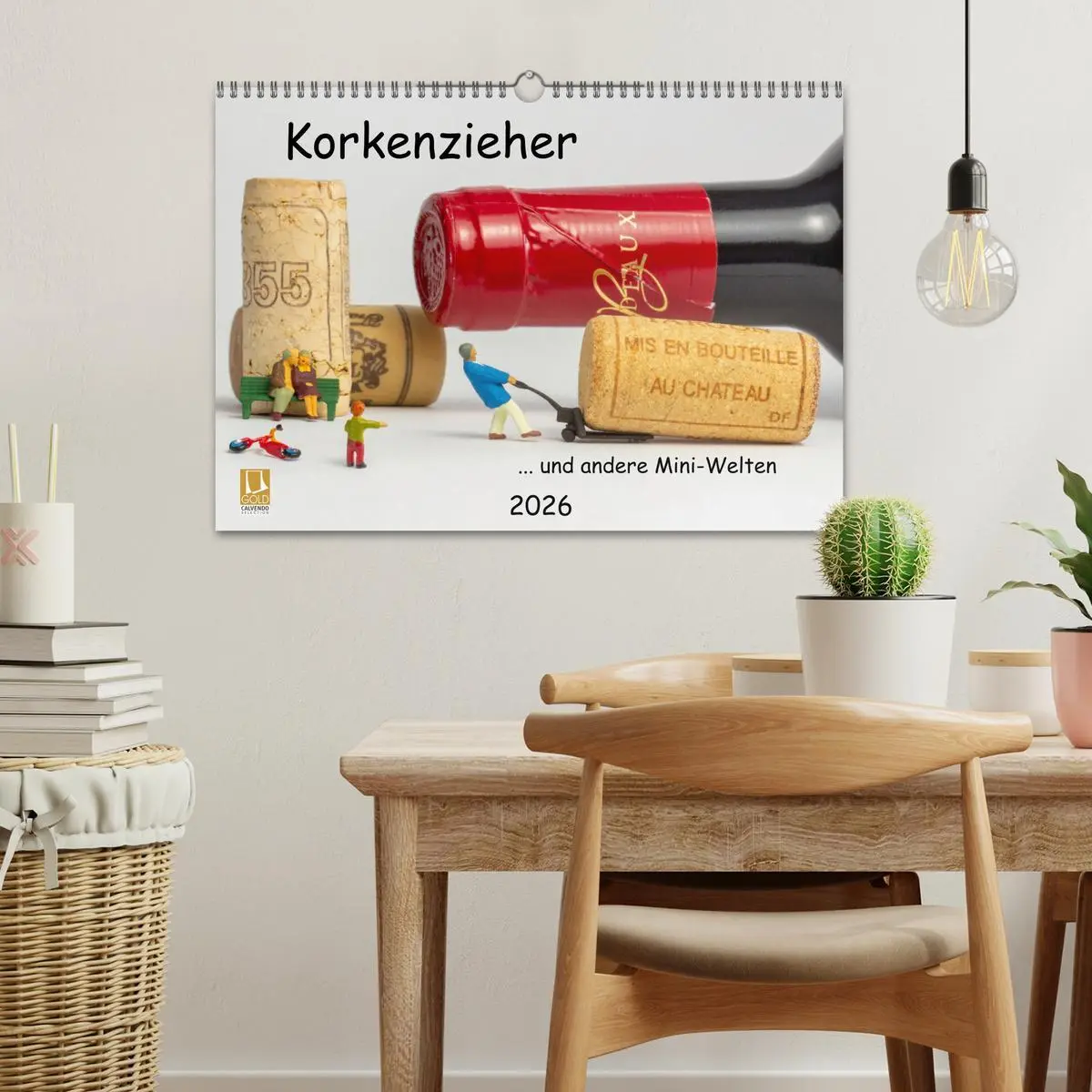 Bild: 9783457567142 | Korkenzieher ... und andere Mini-Welten (Wandkalender 2026 DIN A3...