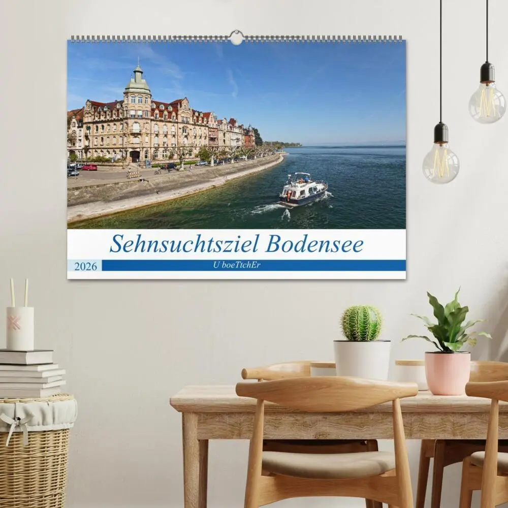 Bild: 9783457637142 | Sehnsuchtsziel Bodensee (Wandkalender 2026 DIN A2 quer), CALVENDO...