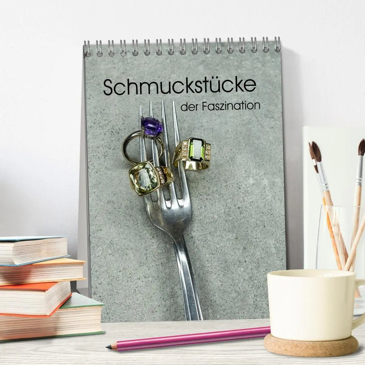 Bild: 9783516657142 | Schmuckstücke der Faszination (Tischkalender 2026 DIN A5 hoch),...