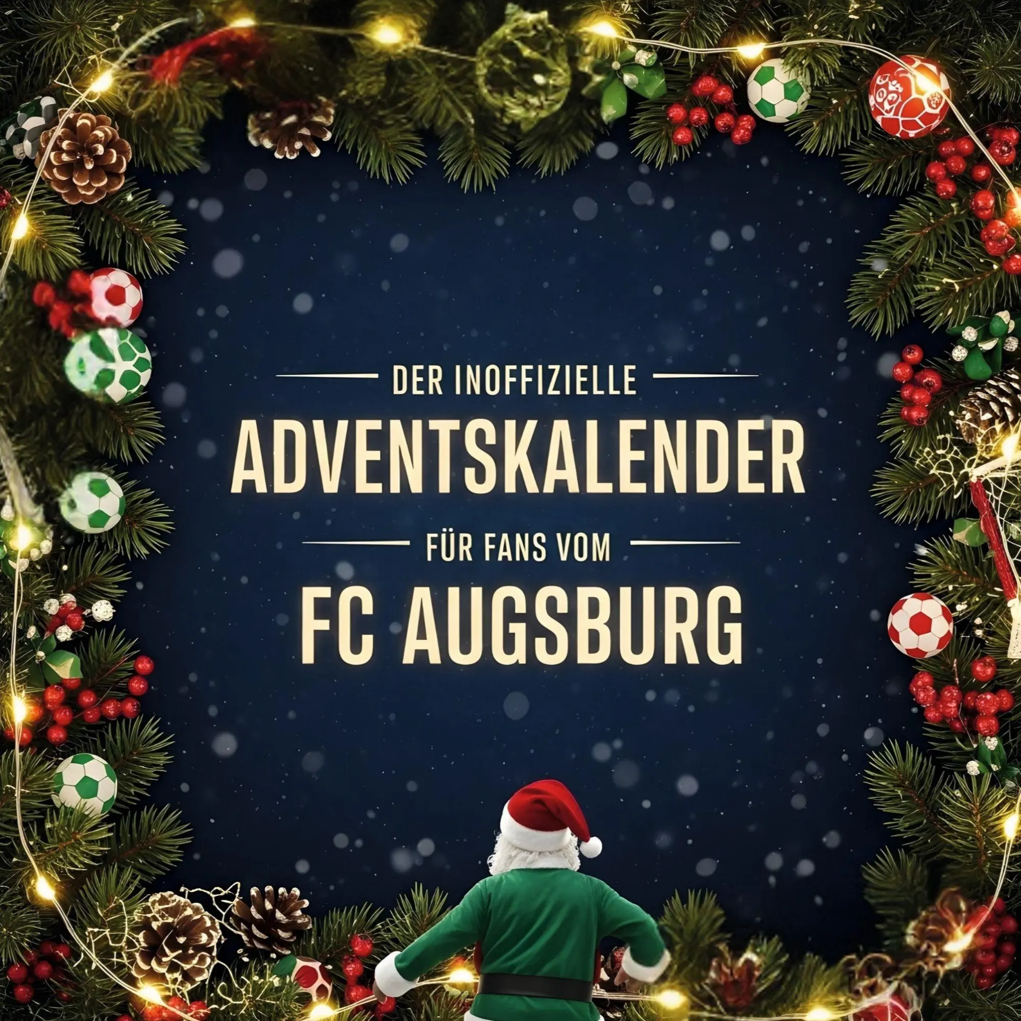 Cover: 9783695307142 | Der inoffizielle Adventskalender für Fans vom FC Augsburg | Zimmermann