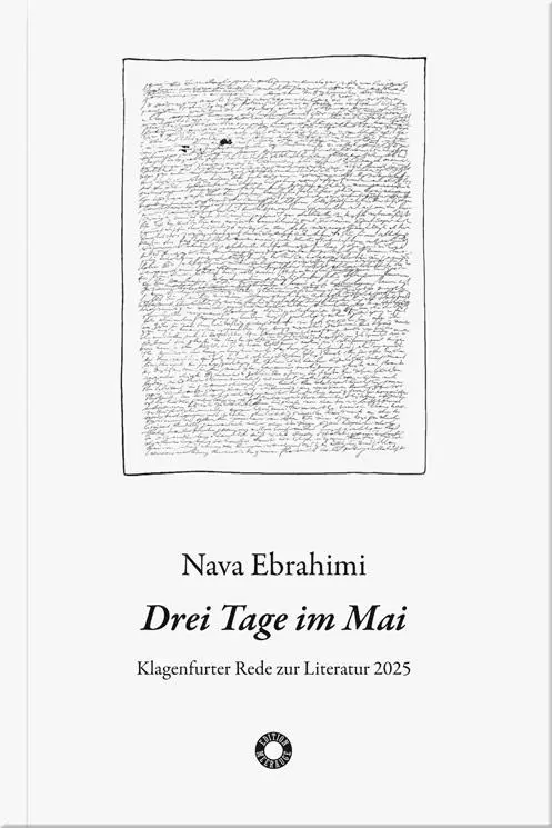 Cover: 9783708407142 | Drei Tage im Mai | Klagenfurter Rede zur Literatur 2025 | Ebrahimi