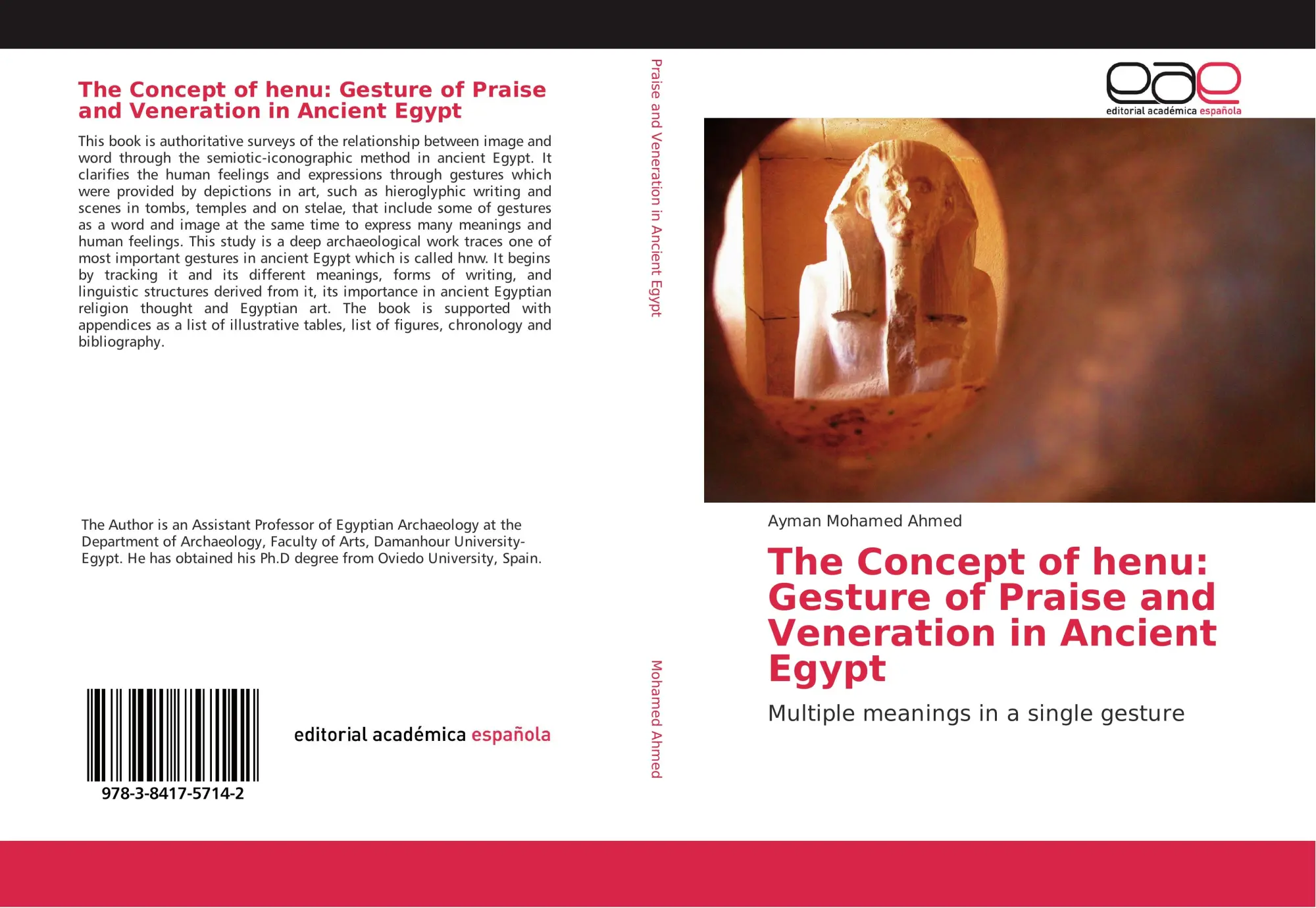 Cover: 9783841757142 | The Concept of henu: Gesture of Praise and Veneration in Ancient Egypt
