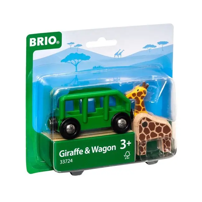 Cover: 7312350337242 | BRIO World - Giraffenwagen | BRIO® | Spielzeug | Auf Blisterkarte