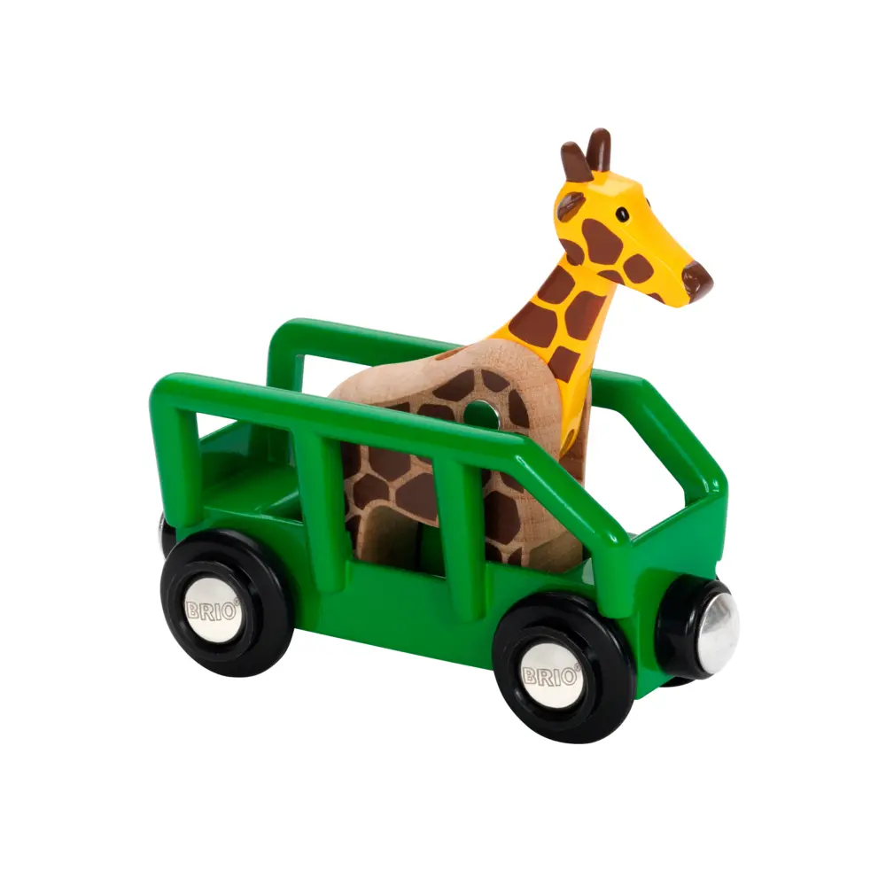 Bild: 7312350337242 | BRIO World - Giraffenwagen | BRIO® | Spielzeug | Auf Blisterkarte