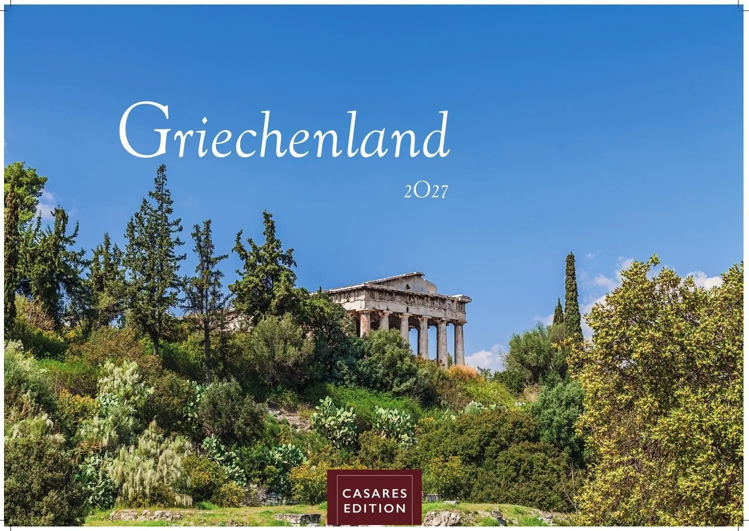 Cover: 9781835247242 | Griechenland Kalender 2027 - Wandkalender Fotokalender Griechenland...