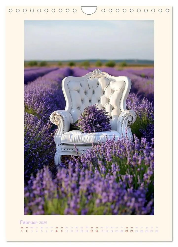 Bild: 9783383827242 | Lavendel (Wandkalender 2025 DIN A4 hoch), CALVENDO Monatskalender