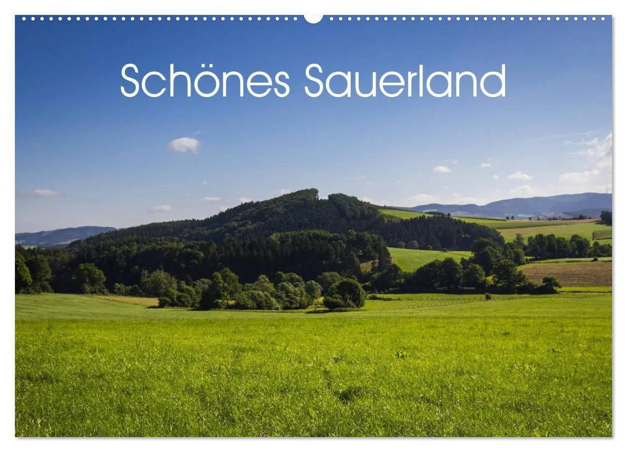 Cover: 9783435397242 | Schönes Sauerland (Wandkalender 2025 DIN A2 quer), CALVENDO...