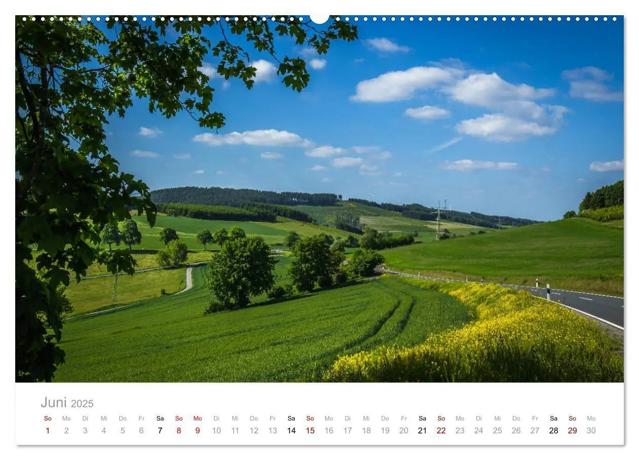 Bild: 9783435397242 | Schönes Sauerland (Wandkalender 2025 DIN A2 quer), CALVENDO...