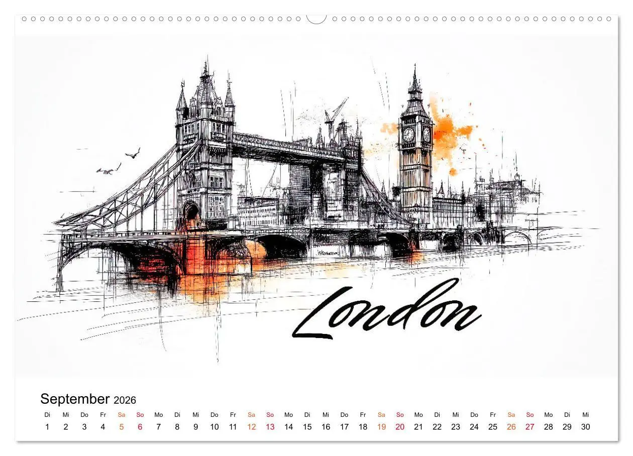 Bild: 9783457247242 | Weltstädte - ein Kalender für Entdecker (Wandkalender 2026 DIN A2...