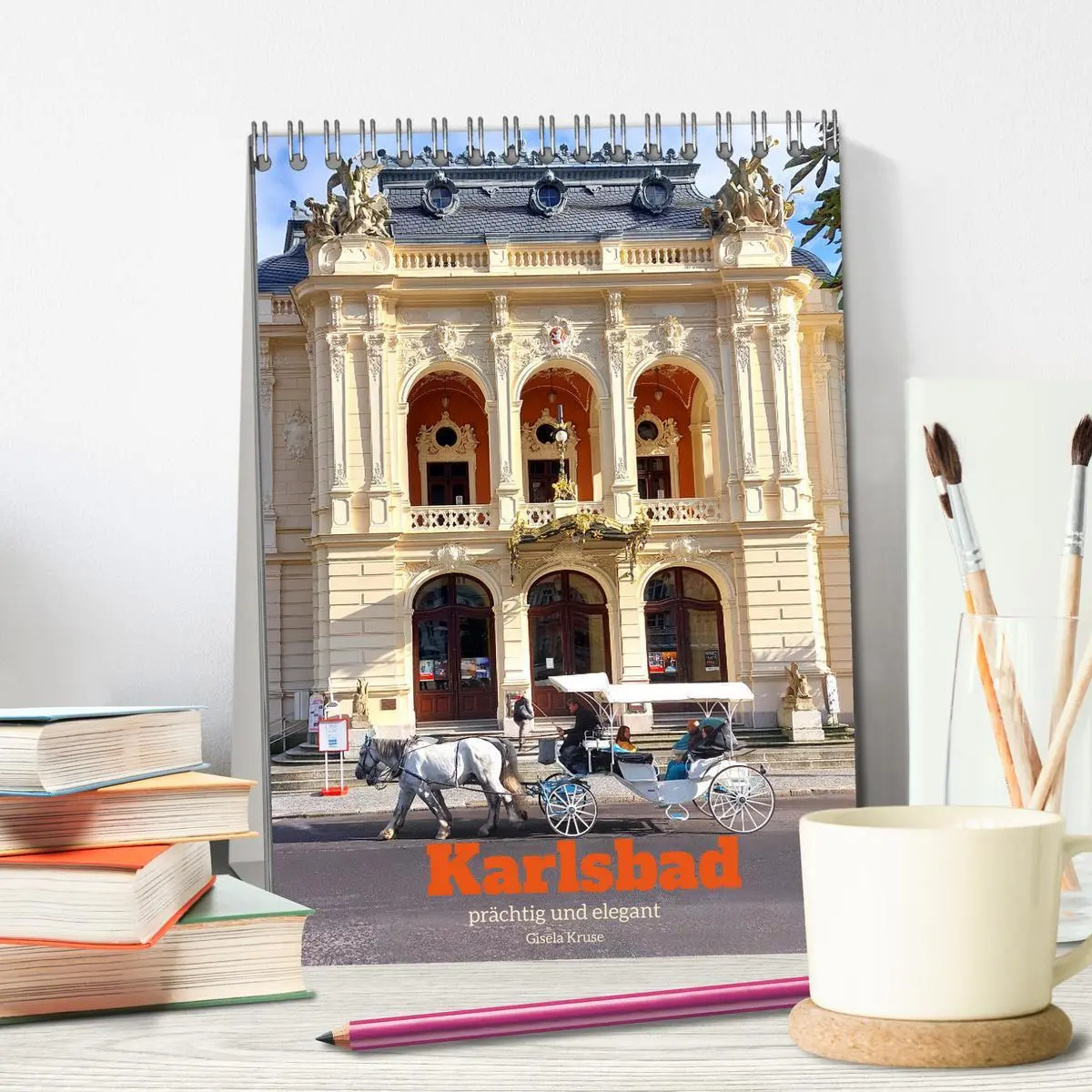 Bild: 9783516337242 | Karlsbad - prächtig und elegant (Tischkalender 2026 DIN A5 hoch),...