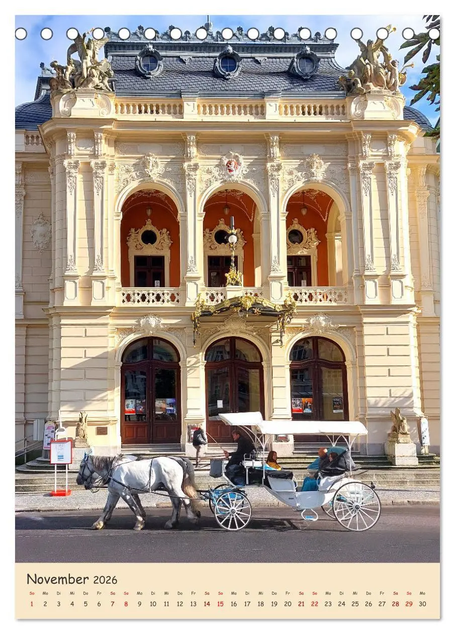 Bild: 9783516337242 | Karlsbad - prächtig und elegant (Tischkalender 2026 DIN A5 hoch),...