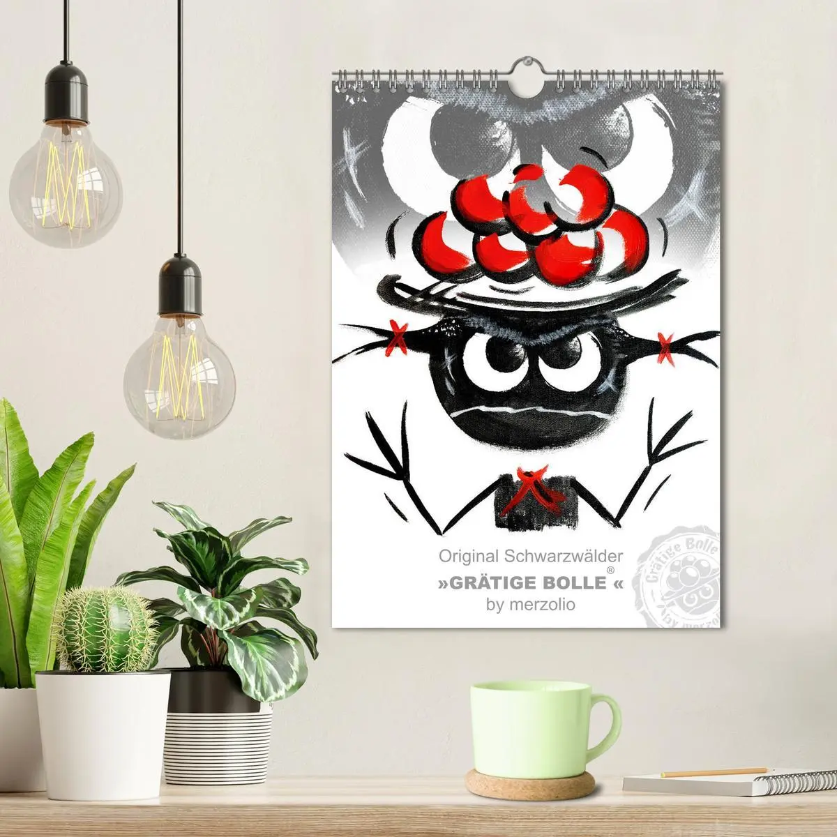 Bild: 9783516407242 | Original Schwarzwälder 'Grätige Bolle' by merzolio (Wandkalender...