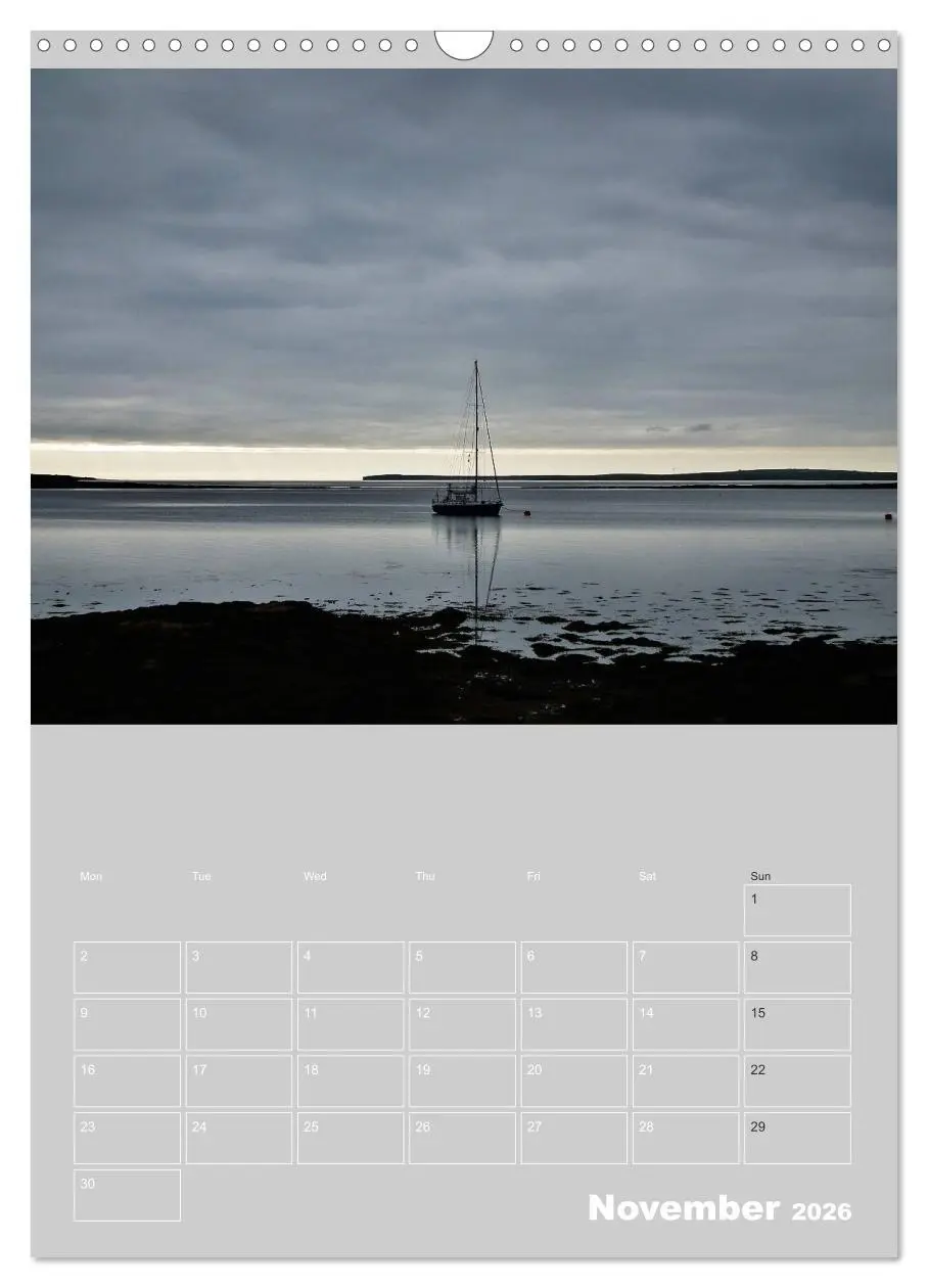 Bild: 9783516577242 | Orkney: A land with a view (Wall Calendar 2026 DIN A3 portrait),...