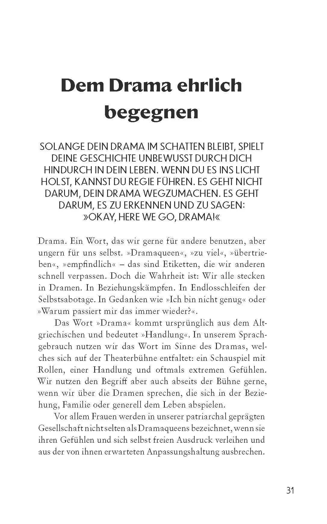 Bild: 9783903597242 | Umarme dein Drama | Juliane Steffen | Taschenbuch | 192 S. | Deutsch