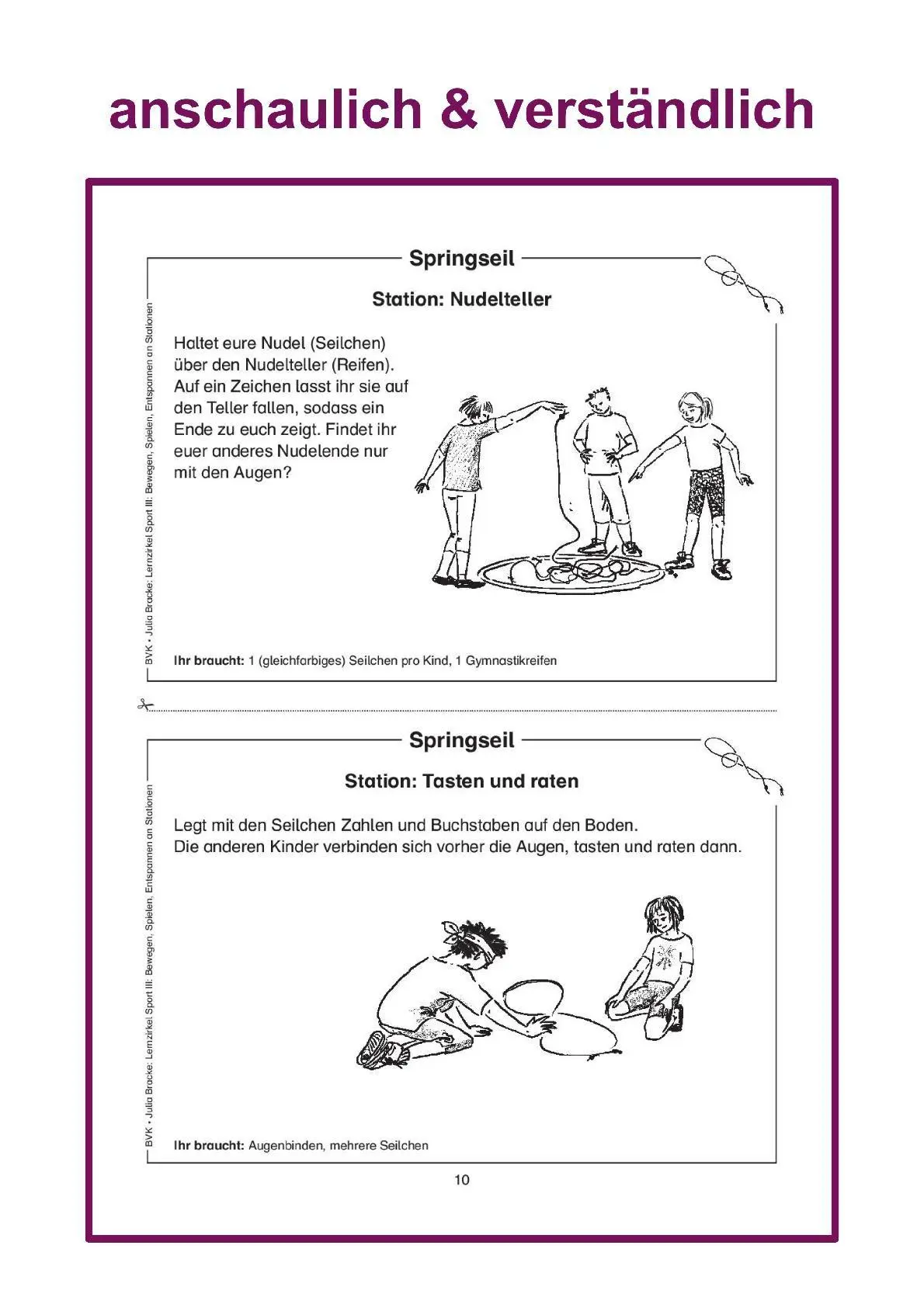 Bild: 9783936577242 | Lernzirkel Sport 3 | Bewegen, Spielen, Entspannen an Stationen | 60 S.