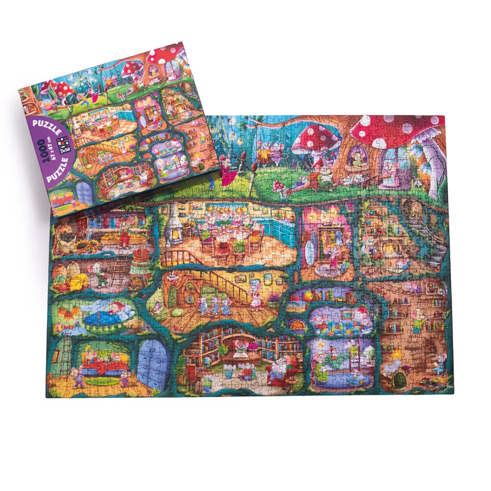 Puzzle De.tail Mäuschenhaus (1000 Teile) DT1000-15