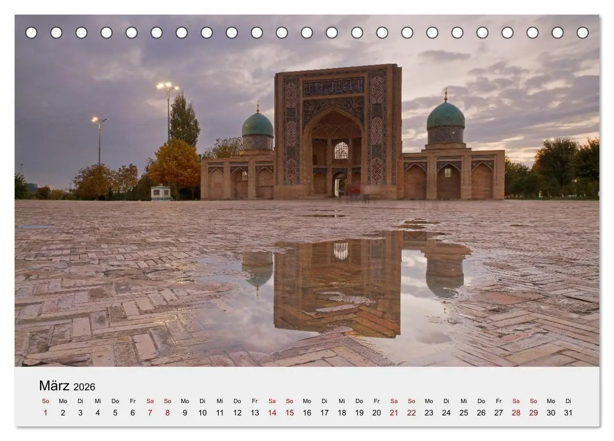 Bild: 9783516707342 | Usbekistan entlang der Seidenstraße (Tischkalender 2026 DIN A5...