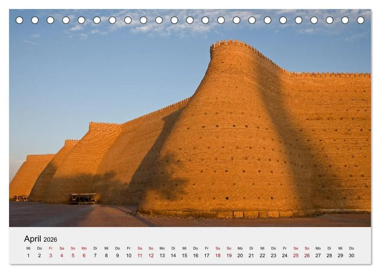 Bild: 9783516707342 | Usbekistan entlang der Seidenstraße (Tischkalender 2026 DIN A5...