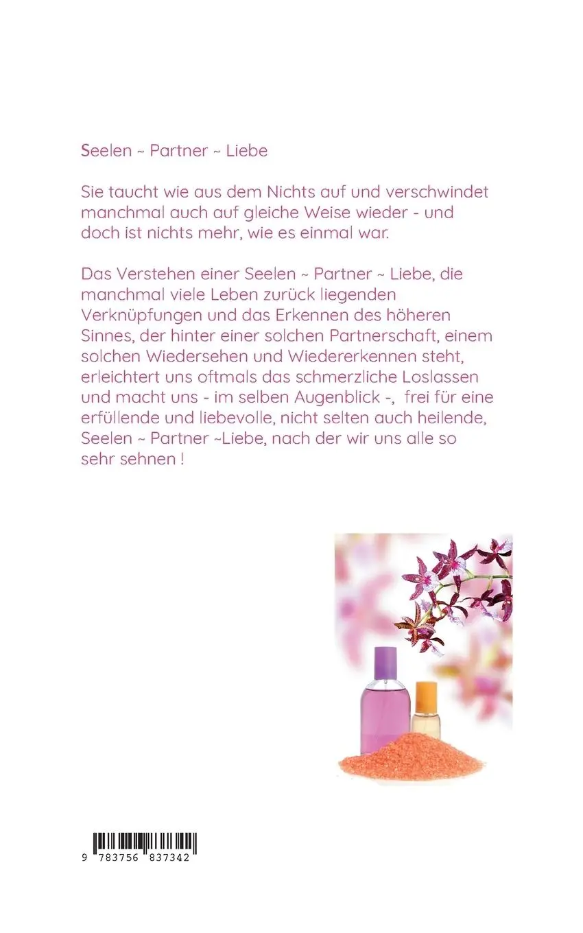 Rückseite: 9783756837342 | SeelenPartnerLiebe | Luzia Renate Meyer | Taschenbuch | 172 S. | 2022